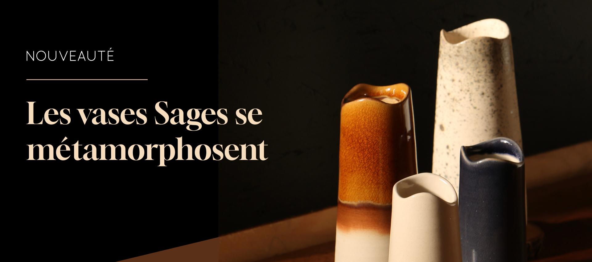 Vases céramique artisanale poterie Annecy Juliette Comar